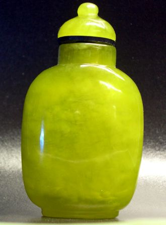 Tabati�re en agate dite au Vert de chaux